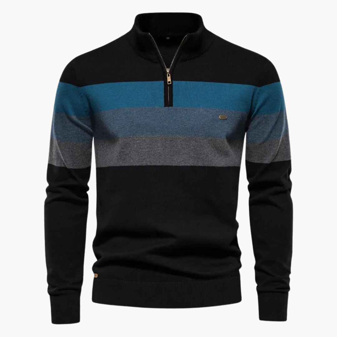 Burk Quarter Zip Sweater