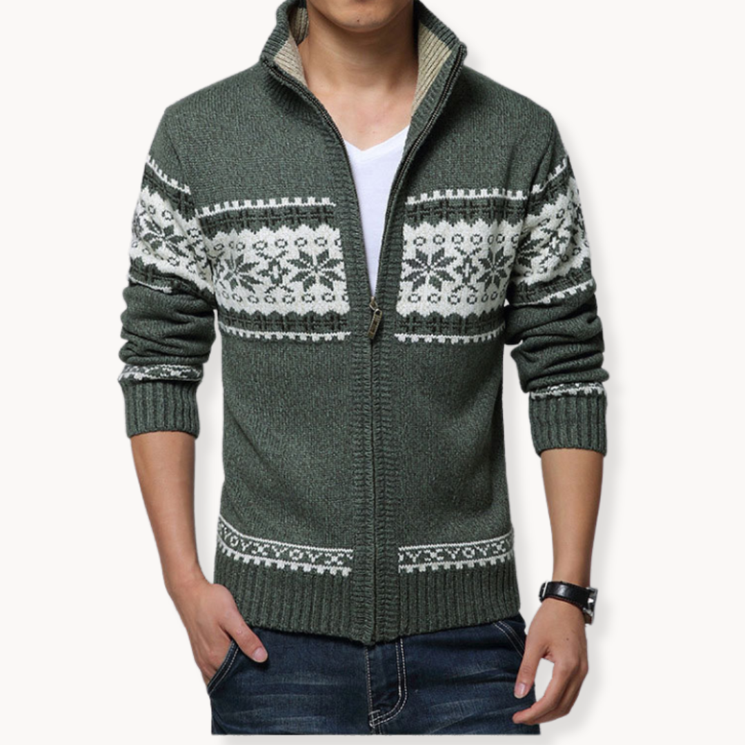 Aspen Avenue Winter Cardigan