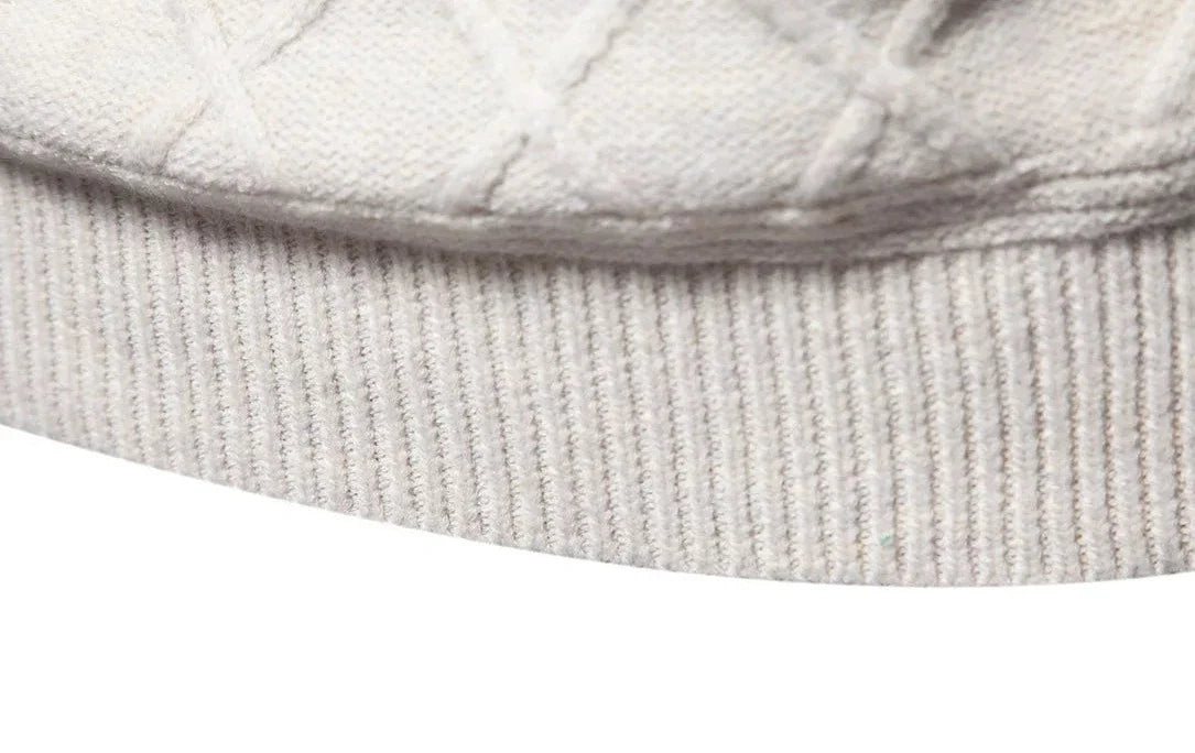 Lev Cable Crewneck Sweater