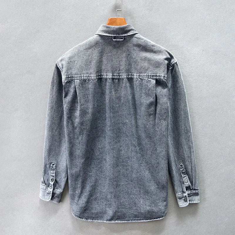 Denim Retro Washed Shirt