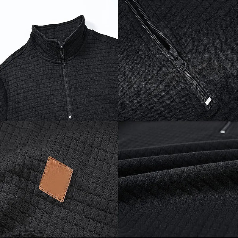 Rafael Quarter Zip Sweater