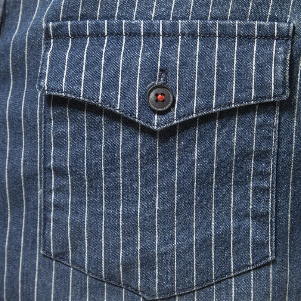 Westside Stripe Denim Shirt