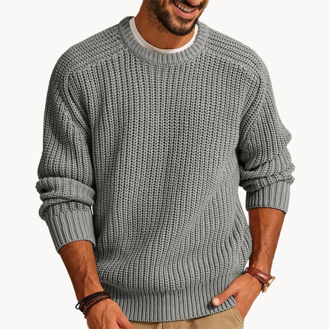 Quade Waffle Knit Sweater