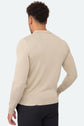 Long sleeve polo Ralf Beige